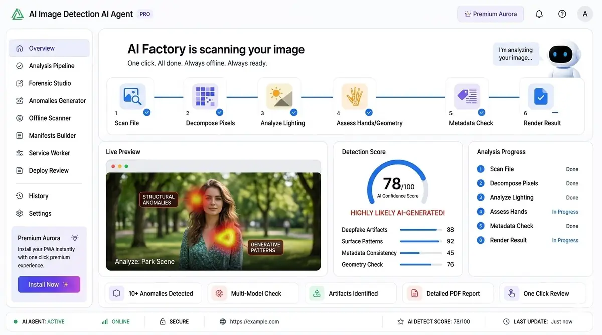 AI Crypto Tax Agent — example of the AI tool dashboard software